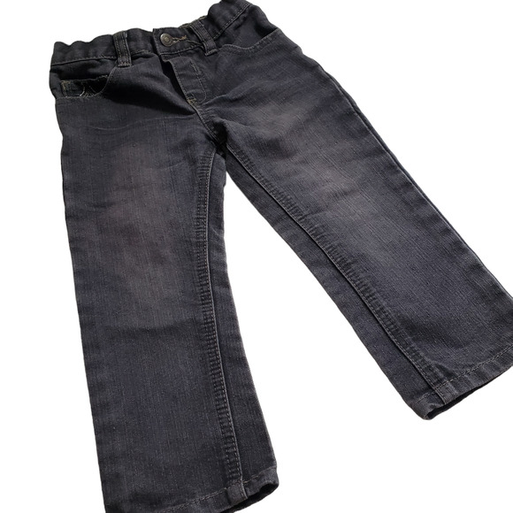 American Hawk Baby Boys Jeans Size 3T Toddler Grey Pockets - Picture 1 of 6